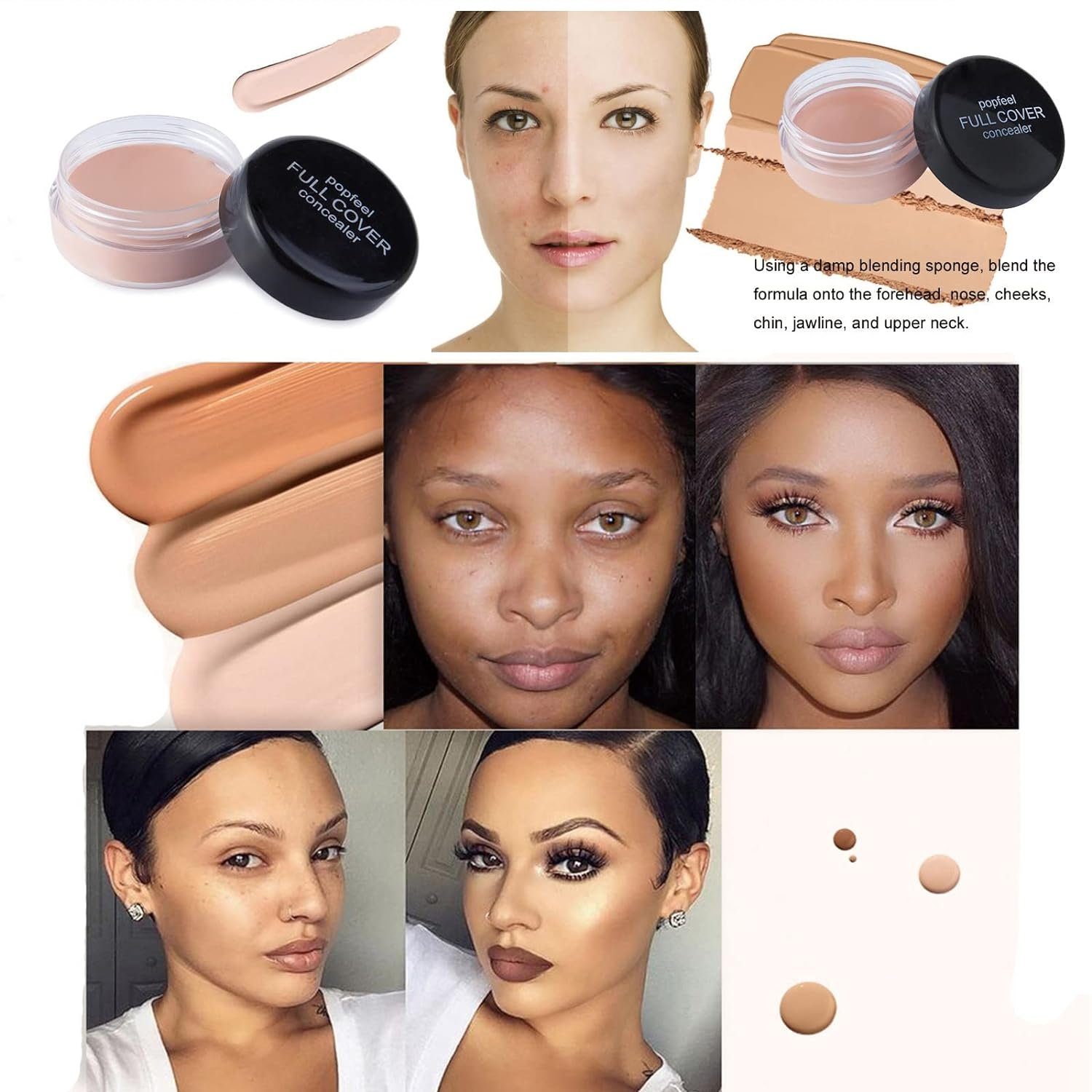 ERHWIO Make-up Set All-in-One-Make-up-Set, multifunktional und praktisch für Anfänger, 25-tlg., Buntes Make-up-Set: Lipgloss, Rouge, Lidschatten und mehr25 Stück