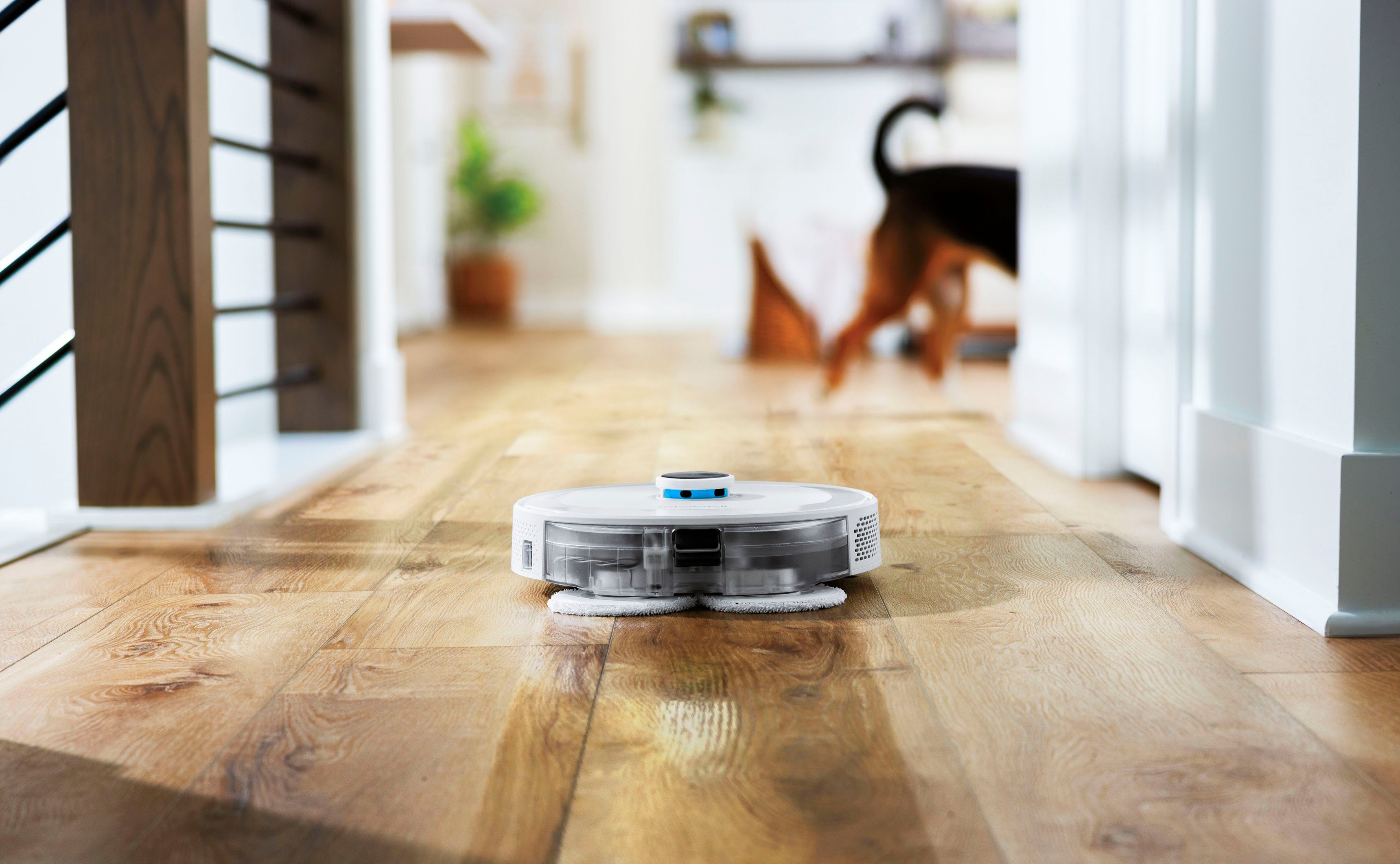 Bissell Wischroboter SpinWave Robot R5 Pet, 44 W, mit Saugfunktion