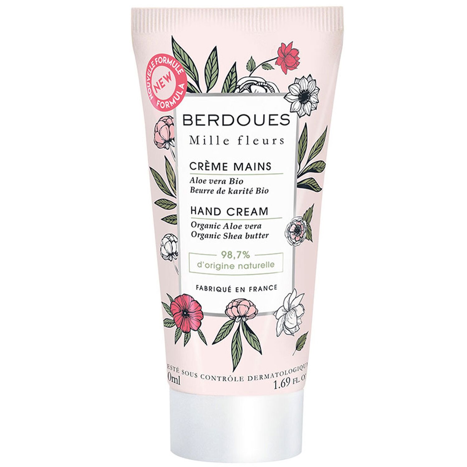 Berdoues Mille Fleurs Hydratation Crème Mains 50 ml