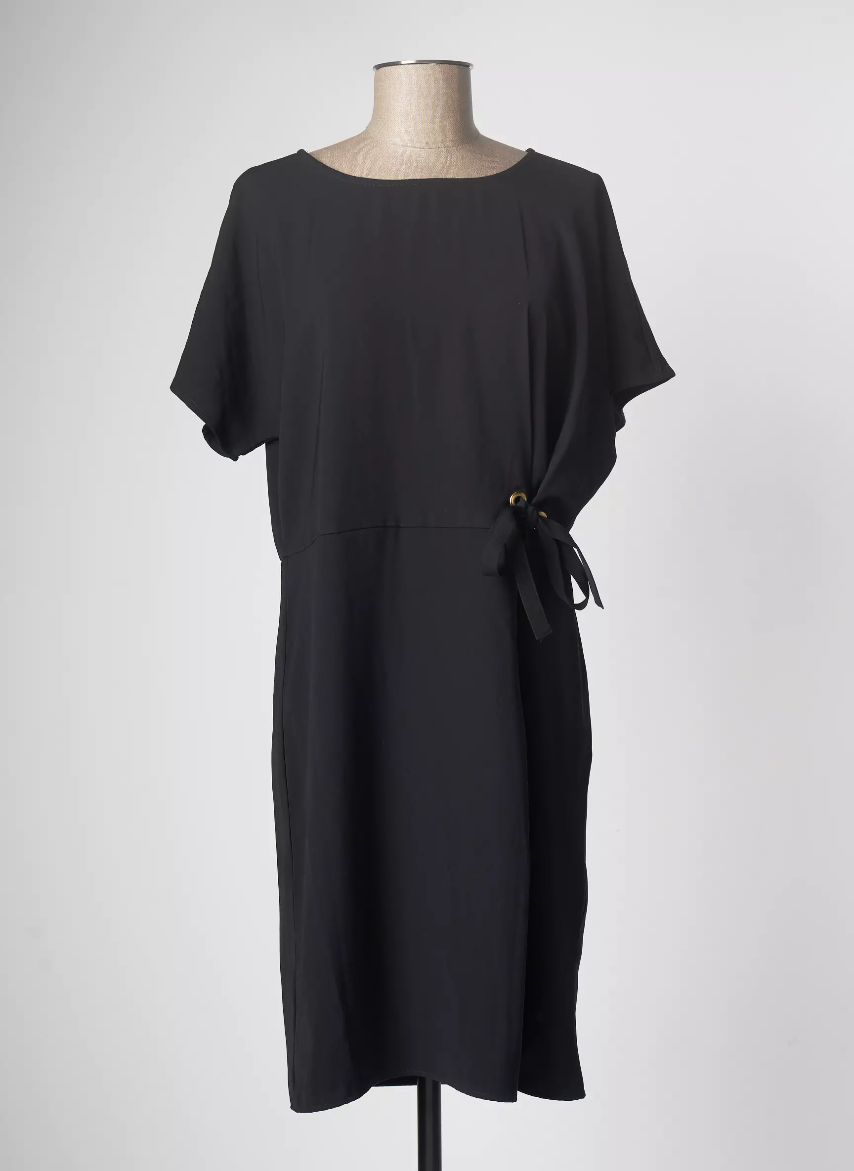 B Young Robes Mi Longues Femme couleur noir