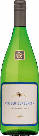 2022 Weißer Burgunder Dt. QW *QW* lieblich 1,0 L - Winzergenossenschaft Königschaffhausen-Kiechlinsbergen