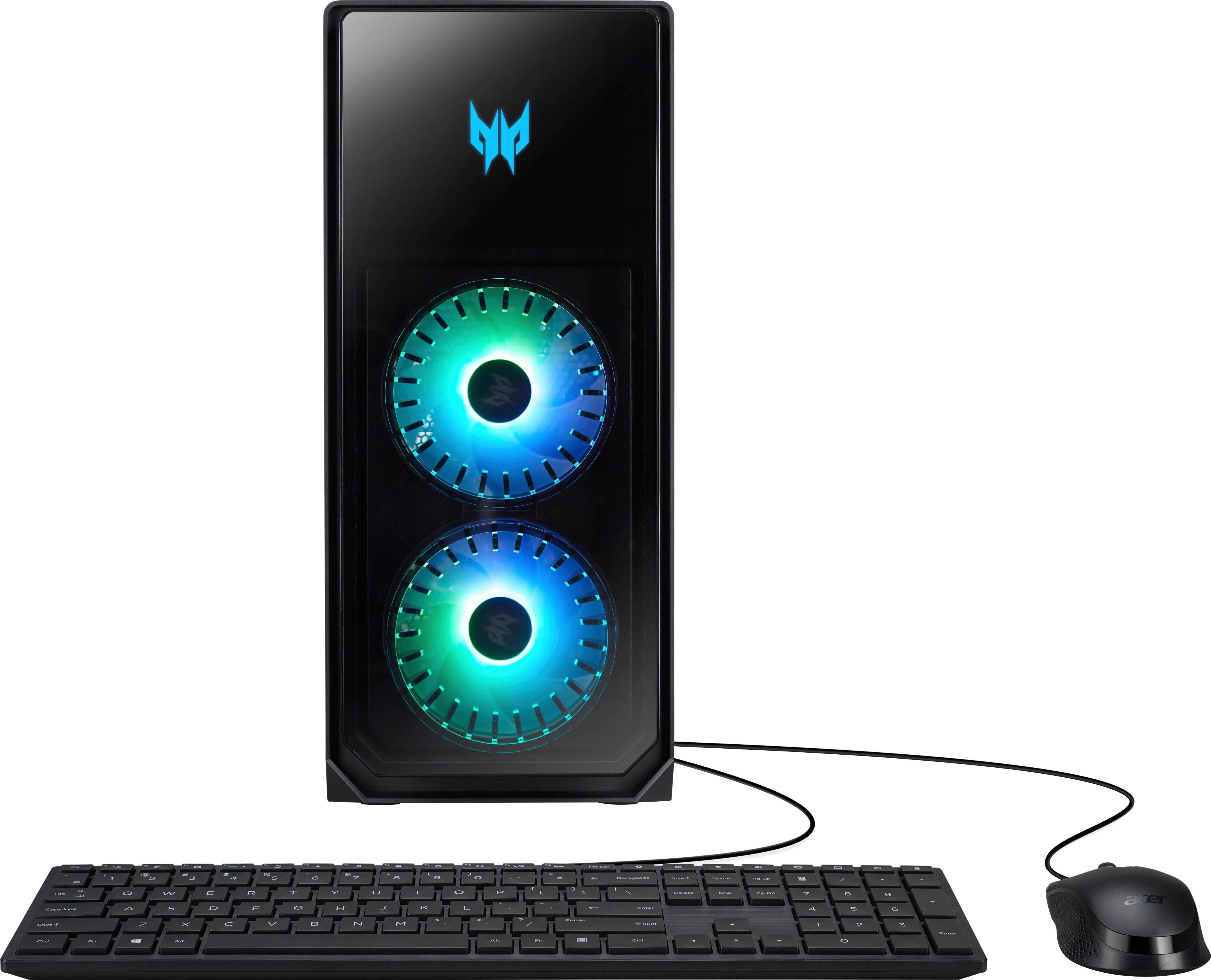 Acer Predator Orion 5000 Gaming-PC (Intel® Core i7 13700F, GeForce® RTX™ 3080, 32 GB RAM, 2000 GB HDD, 1000 GB SSD, Luftkühlung)