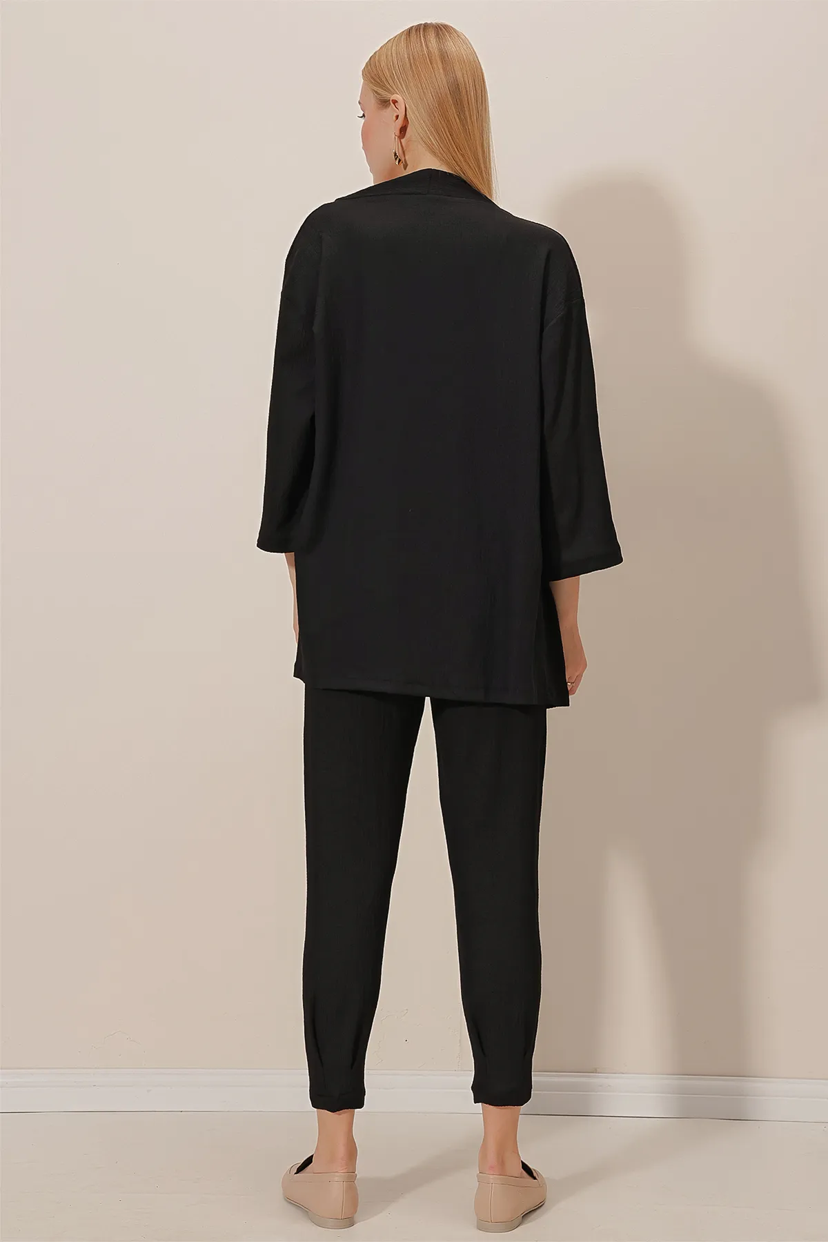 HAKKE  Bürümcük Cardigan-Hosen-Set