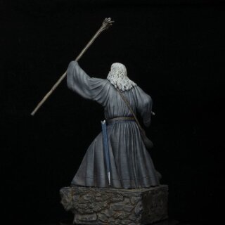 Herr der Ringe Flasche PVC Figur - Gandalf in Moria