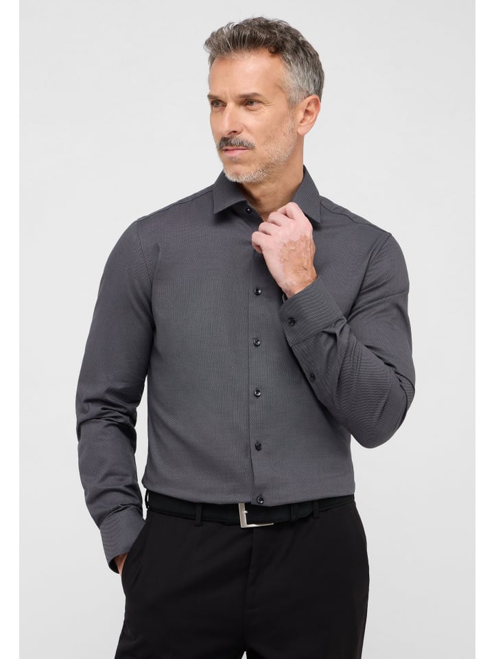 Eterna Hemd SLIM FIT in anthrazit günstig kaufen 40