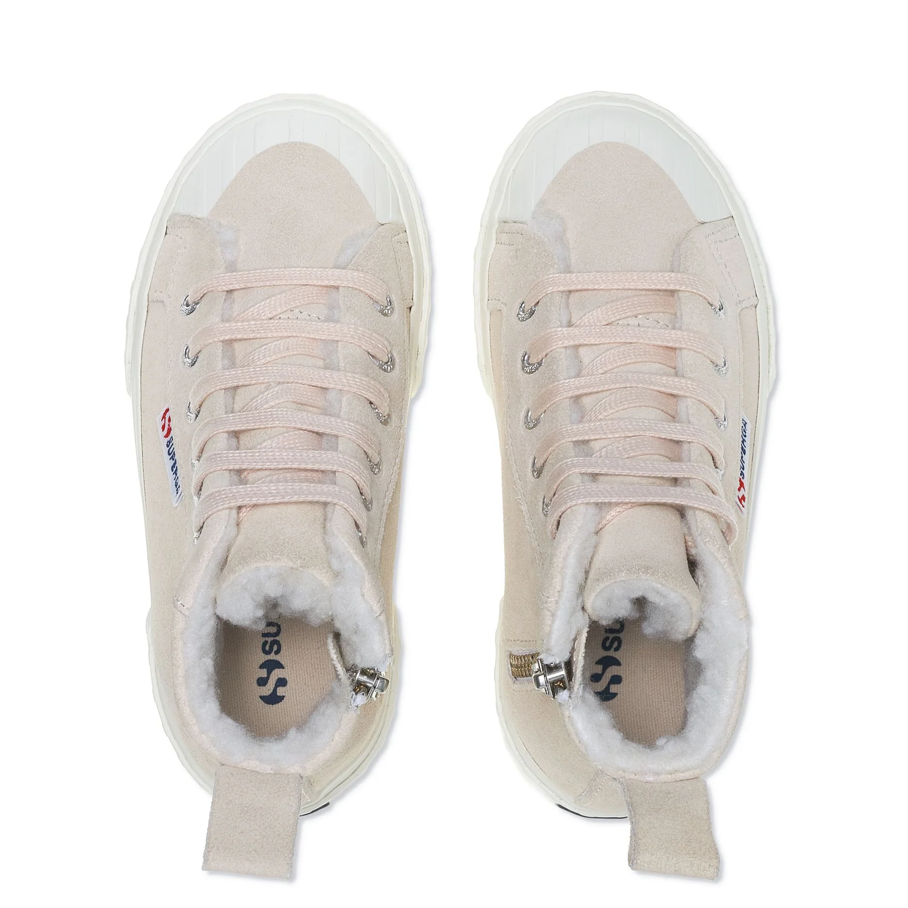 2696 KIDS STRIPE SUEDE-PINK ALMOND-FAVORIO