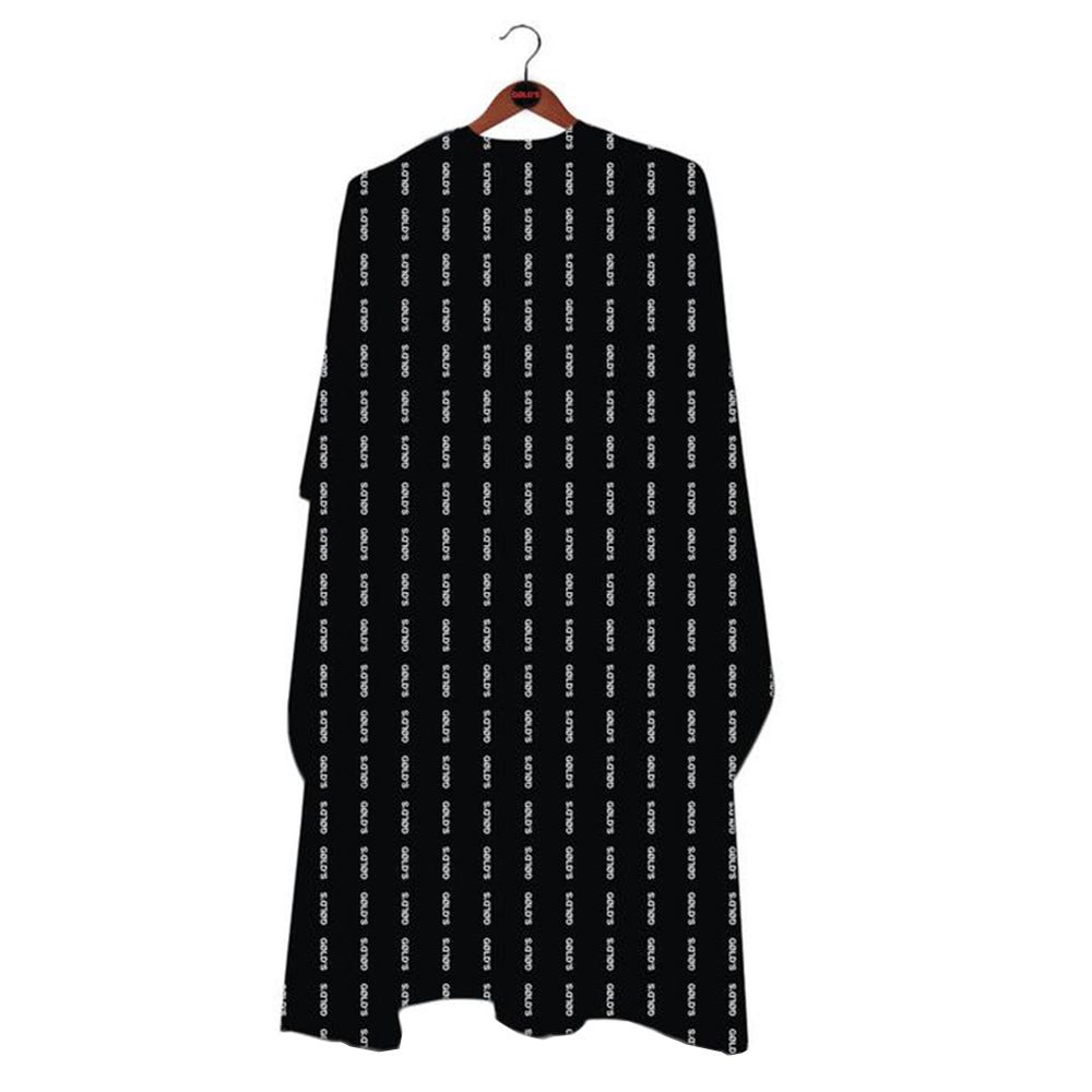 GØLD´s Barber Umhang - Black Pattern