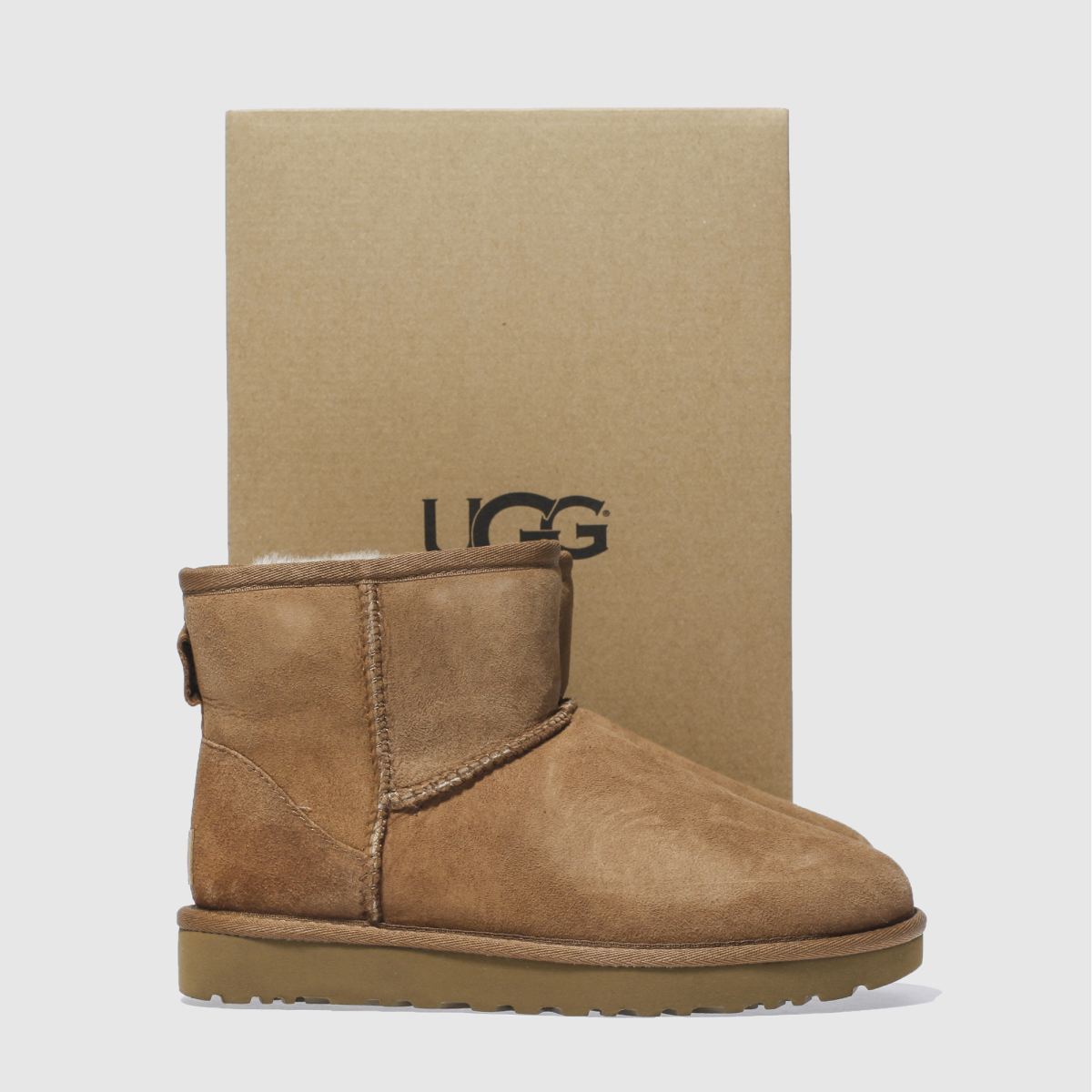 UGG – Classic Mini II – Kastanjebruna stövlar