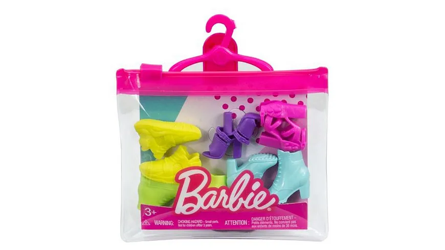 Barbie Fashions Schuhe, wieder verschließbare Verpackung