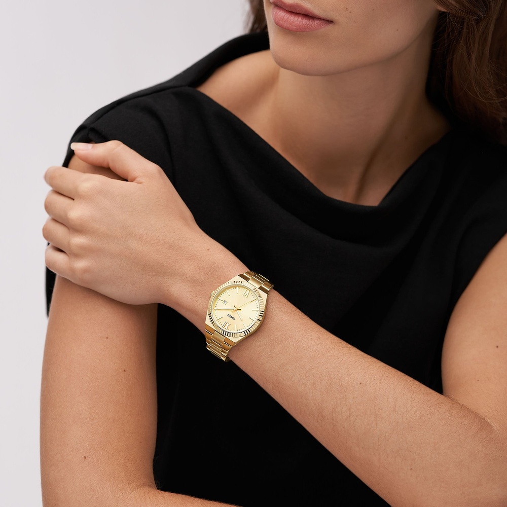 Fossil Montre pour femme Acier inoxydable Montre