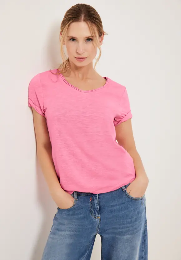 CECIL Basic V-Neck T-Shirt