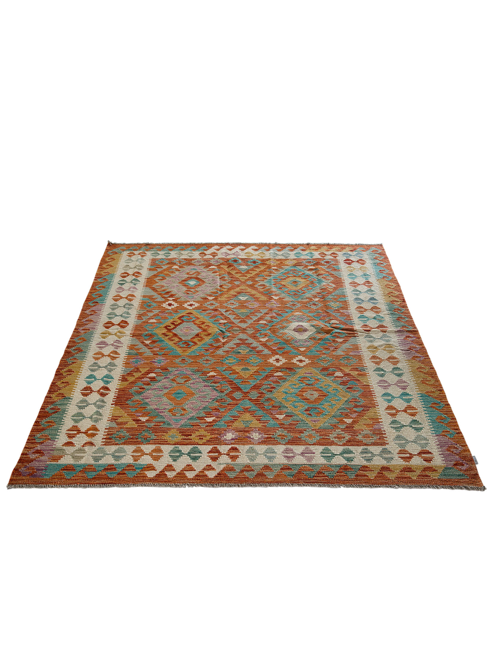 Afghan Kelim ca. 158 x 199 cm, Unikat / Einzelstück