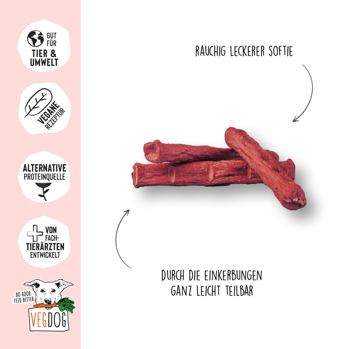 VEGDOG Beevys 80g günstig kaufen bei ZooRoyal
