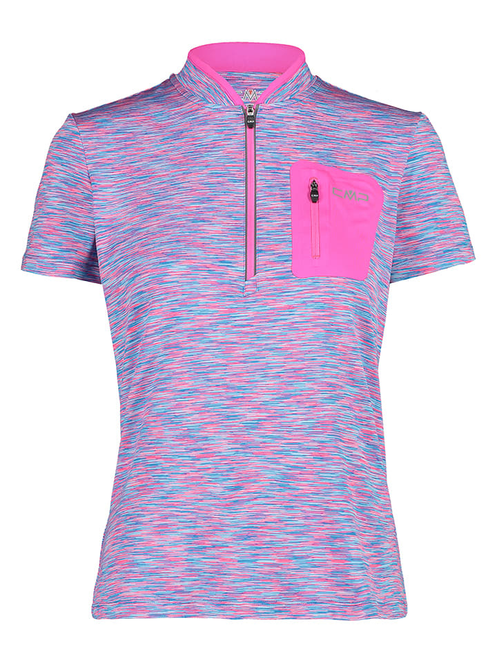 CMP Fahrradtrikot in Pink/ Blau günstig kaufen