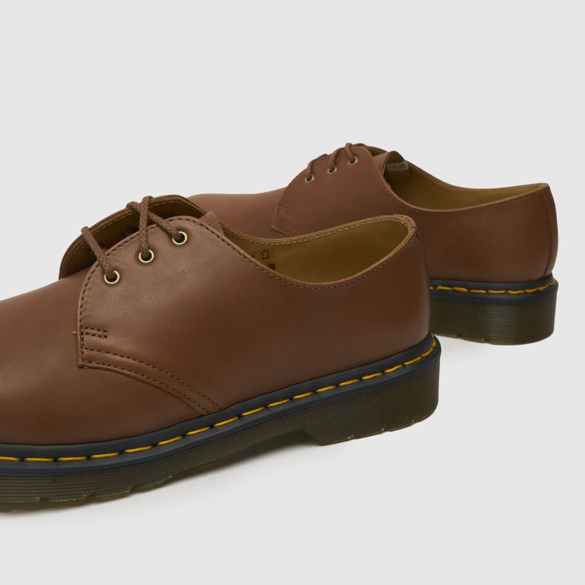 Dr. Martens 1461 sima bőrcipő barna színben