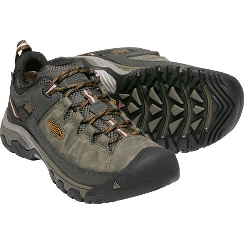 HERREN MULTIFUNKTIONSSCHUHE HERREN WANDERSCHUHE TARGHEE III WP BLACK OLIVE/GOLDEN BROWN