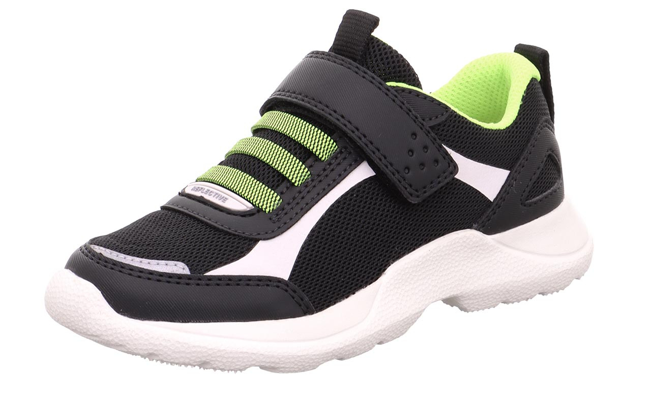 RUSH - Schwarz/Gelb Sneaker low mit Klettverschluss