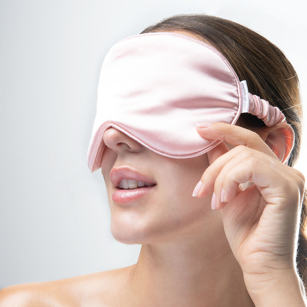 Brushworks Masque de nuit en satin Masque