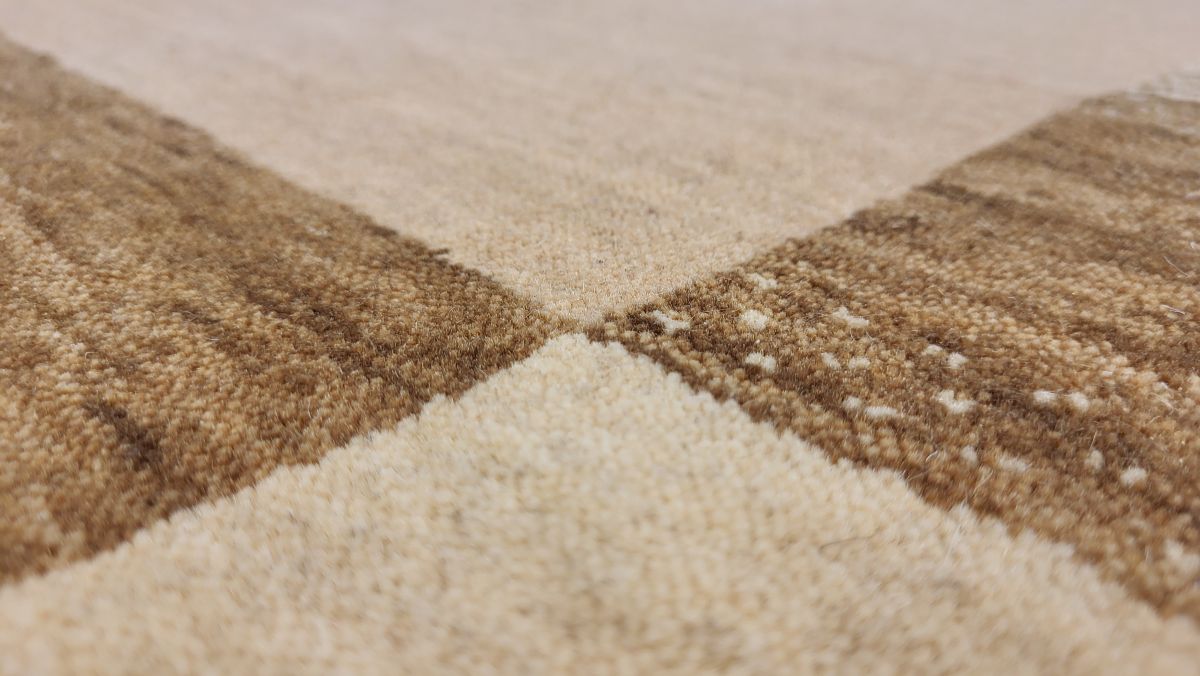 Handloom aus Indien Nonza Bordüre Bordüre 170 x 240 cm