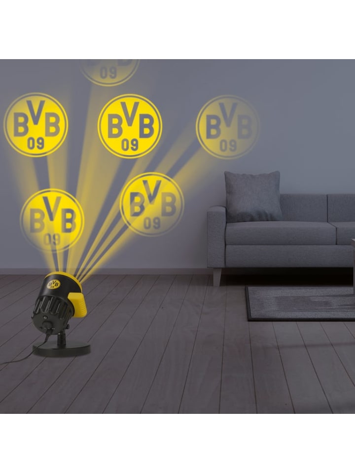 BVB BVB LED-Motivstrahler - Projiziert das BVB-Logo innen & außen günstig kaufen onesize