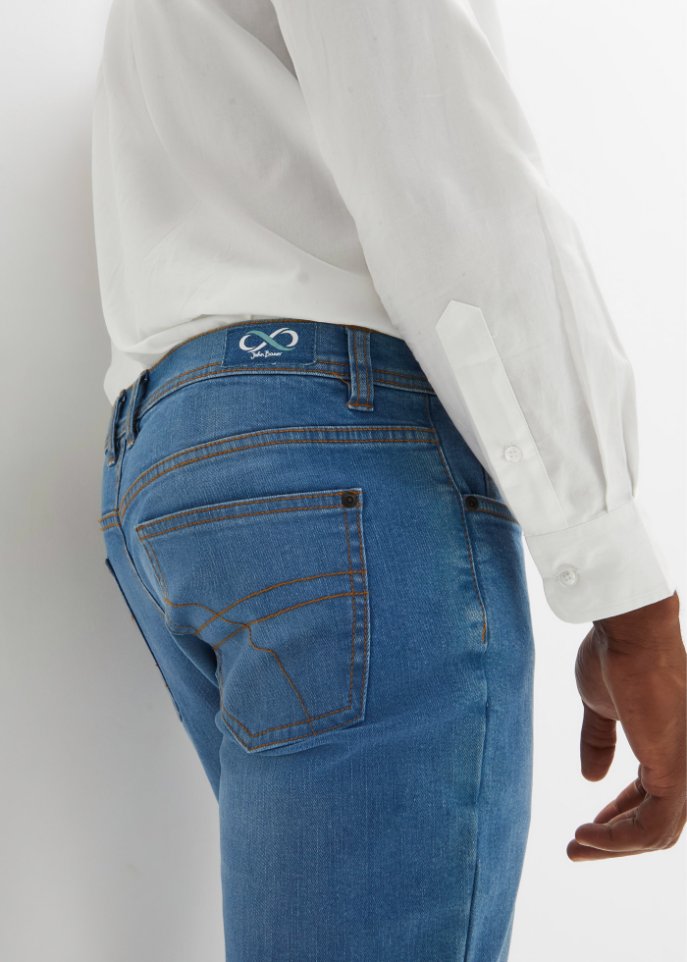 Essential Regular Fit Stretch-Jeans, Straight