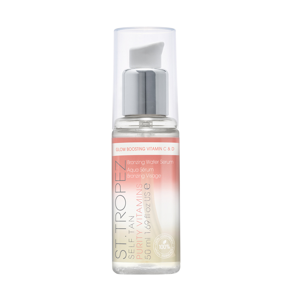 st tropez Self Tan Purity Vitamins Aqua-Serum Bronzant Visage Soin Autobronzant Visage