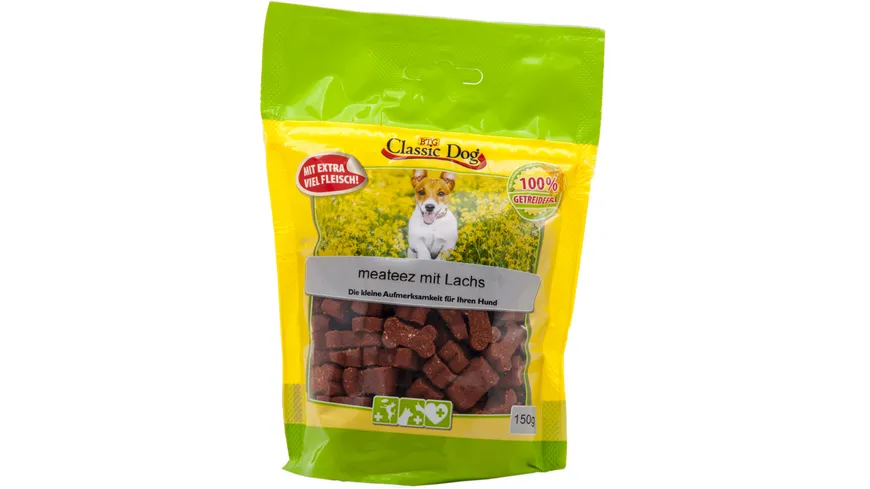 Classic Dog Hundesnack meateez mit Lachs 150 g