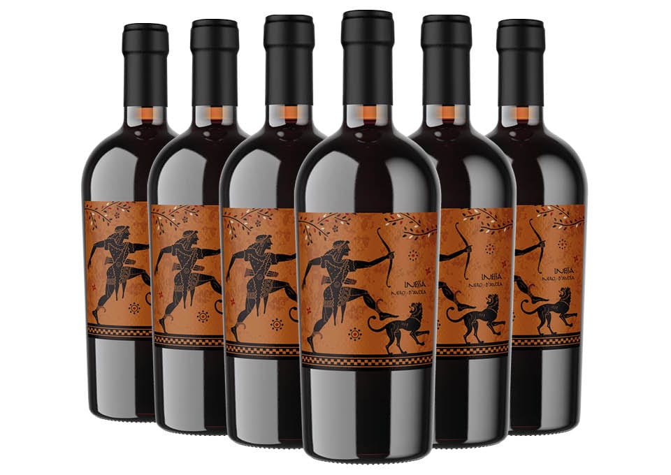 Sicilia DOC Nero d'Avola 2022 Inessa 6 bouteilles de 0,75 ℓ