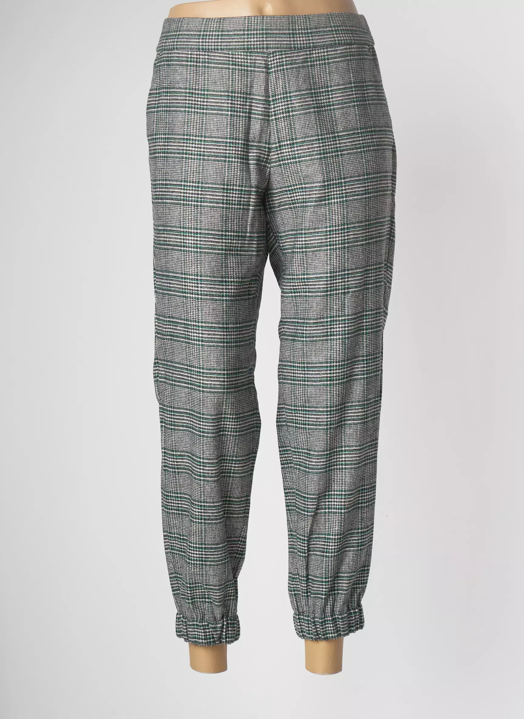 Caractere Pantalons Larges Femme couleur gris