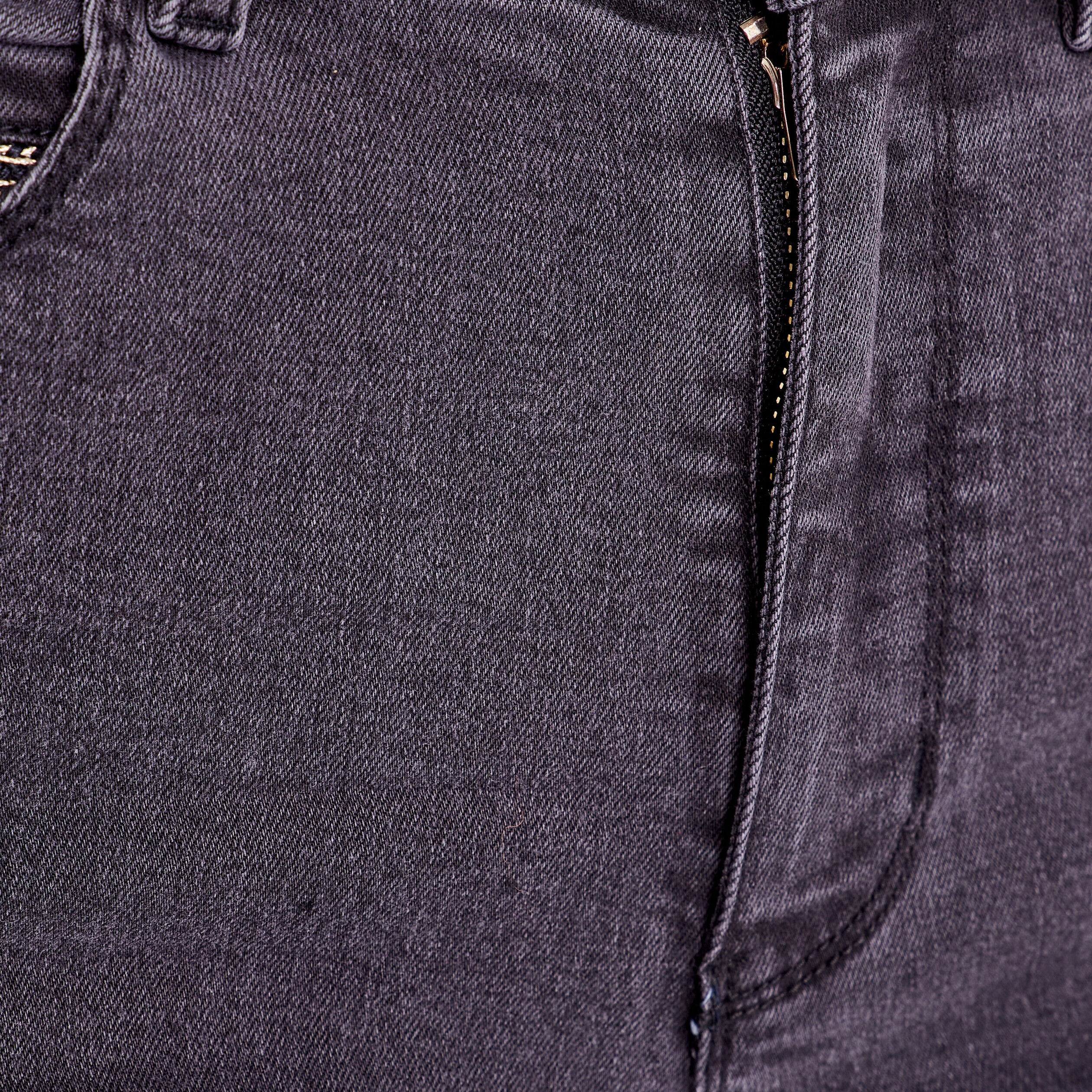 Jeans skinny taille haute denim noir femme | Cache Cache