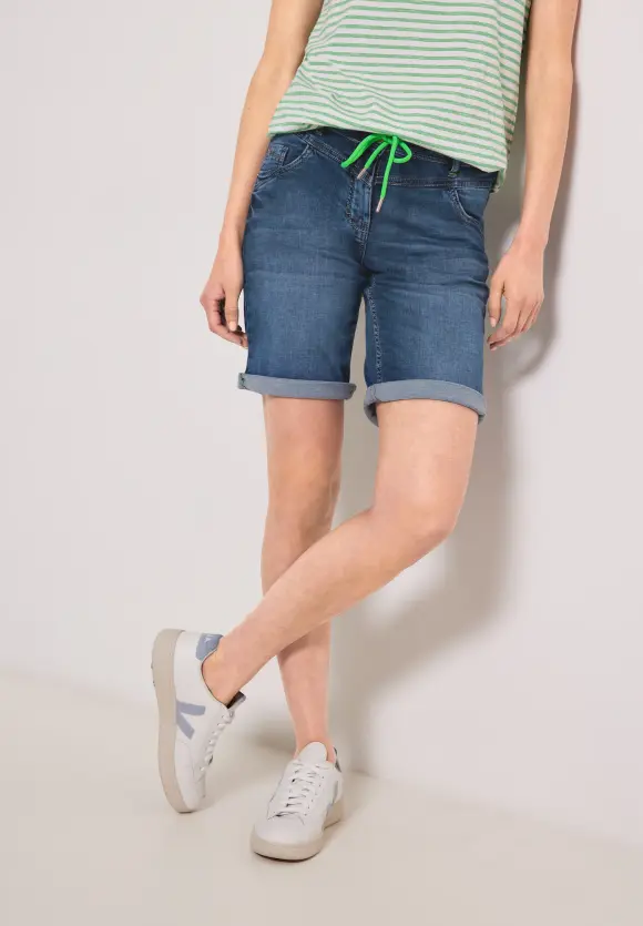 CECIL Loose Fit Jeansshorts