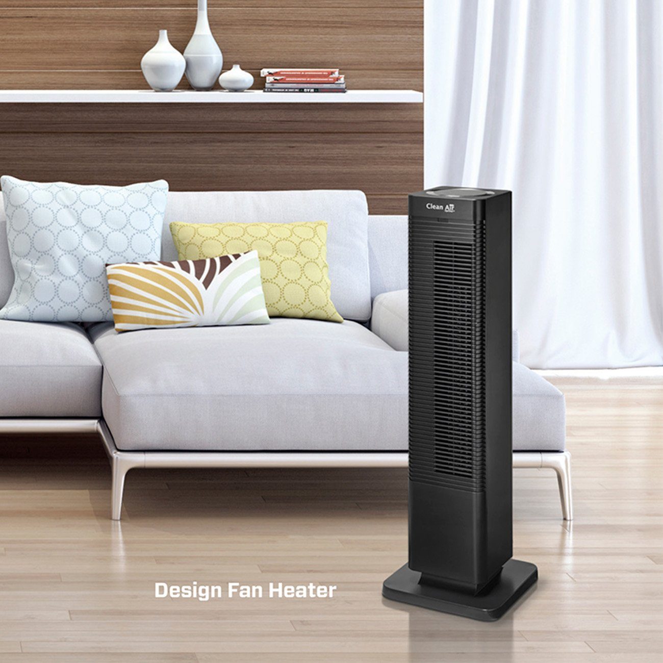Clean Air Optima Heizlüfter 2in1 CA-904B - Räume bis 40m² / 100m³, 2000 W, 2in1: Heizen und Kühlen
