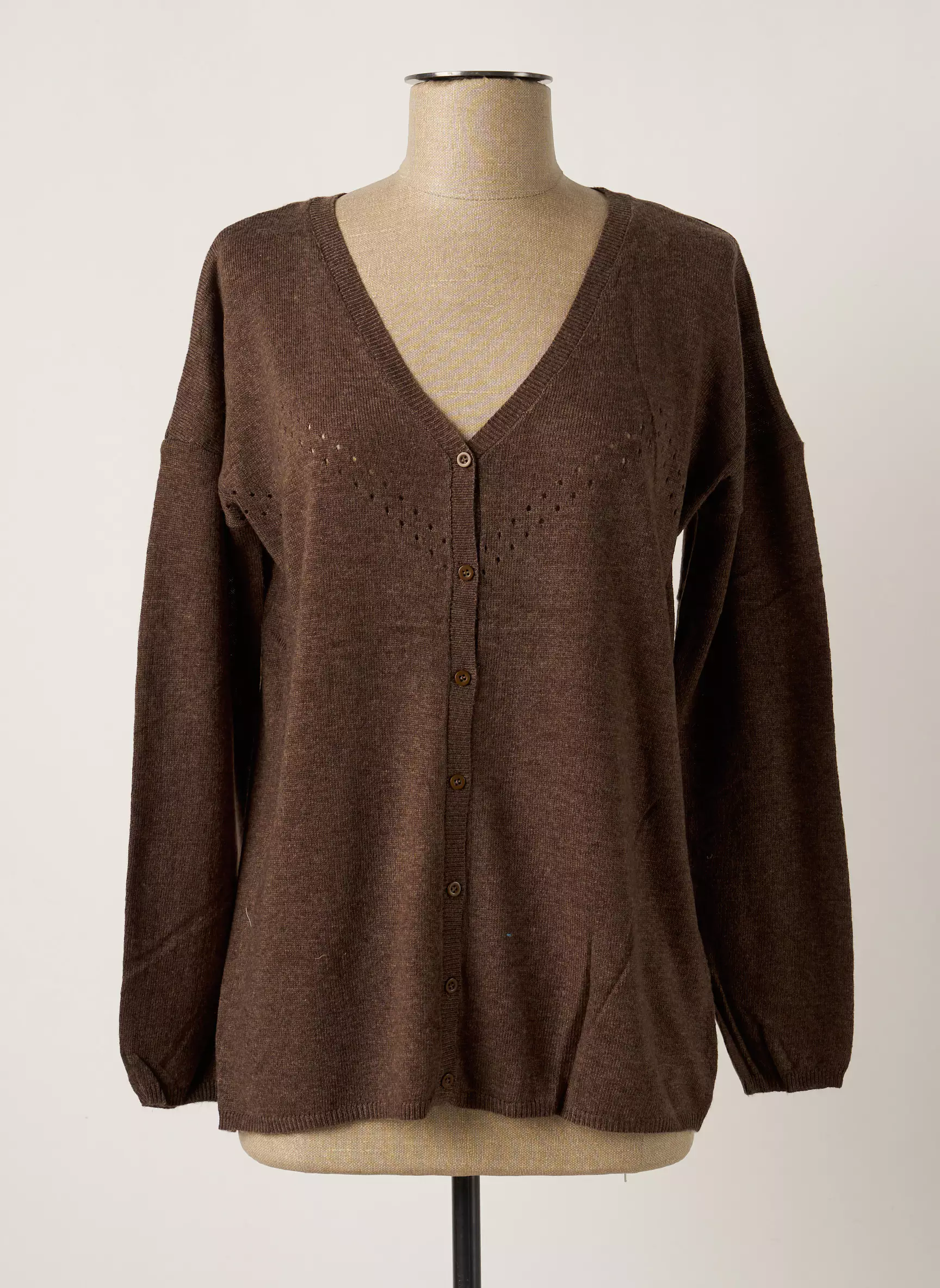 So Sweet Cardigans Femme couleur marron