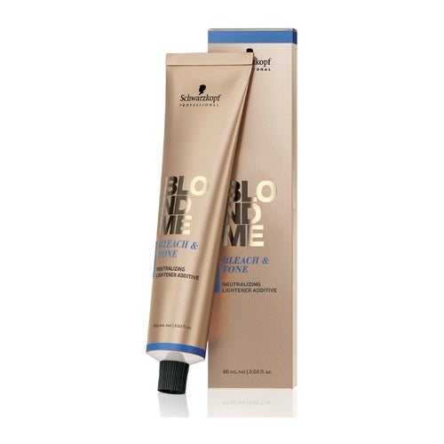 Schwarzkopf Professional BlondMe Decolorante e Tonalizzante 60 ml con Additivo Viola