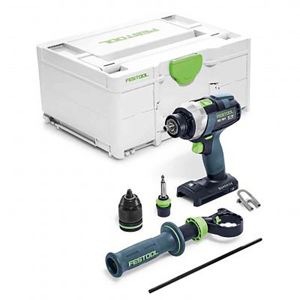 Furadeira sem fio básica FESTOOL TDC 18V de 4 velocidades em Systainer 575601