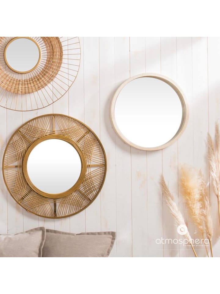 Atmosphera Créateur d'intérieur Spiegel in beige günstig kaufen onesize