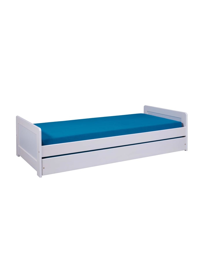 ebuy24 Bett Surf Weiß 209 x 97 cm günstig kaufen onesize