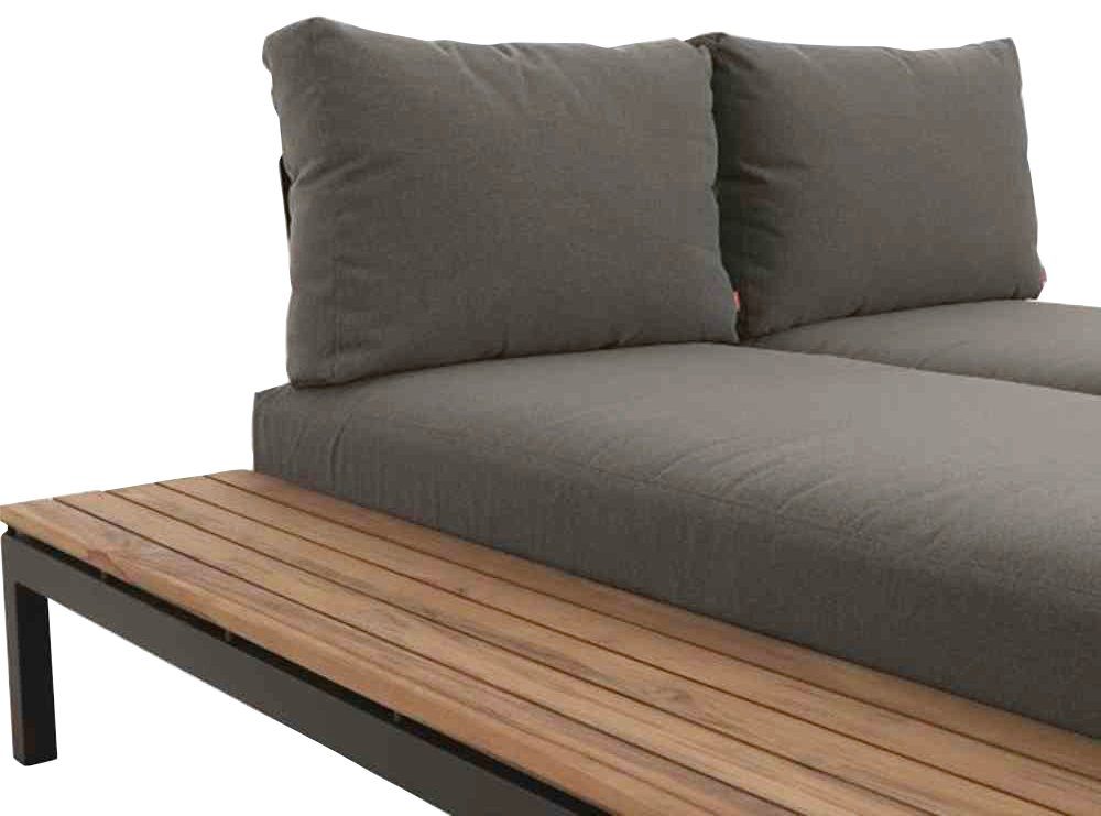 Siena Garden Loungesofa Alvida, Recamiere rechts, BxTxH: 102x177x84 cm