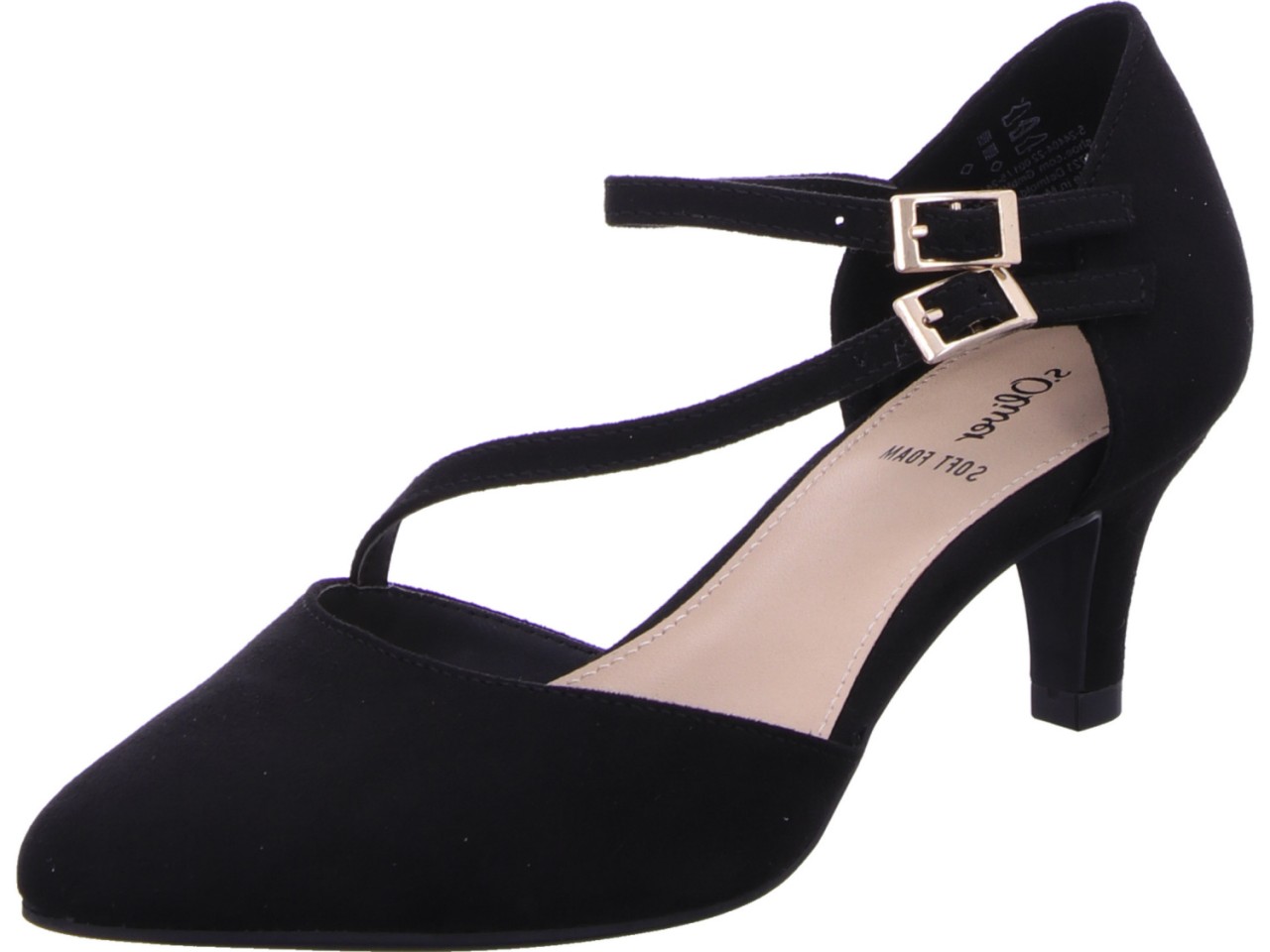 S.OLIVER Modische Pumps schwarz