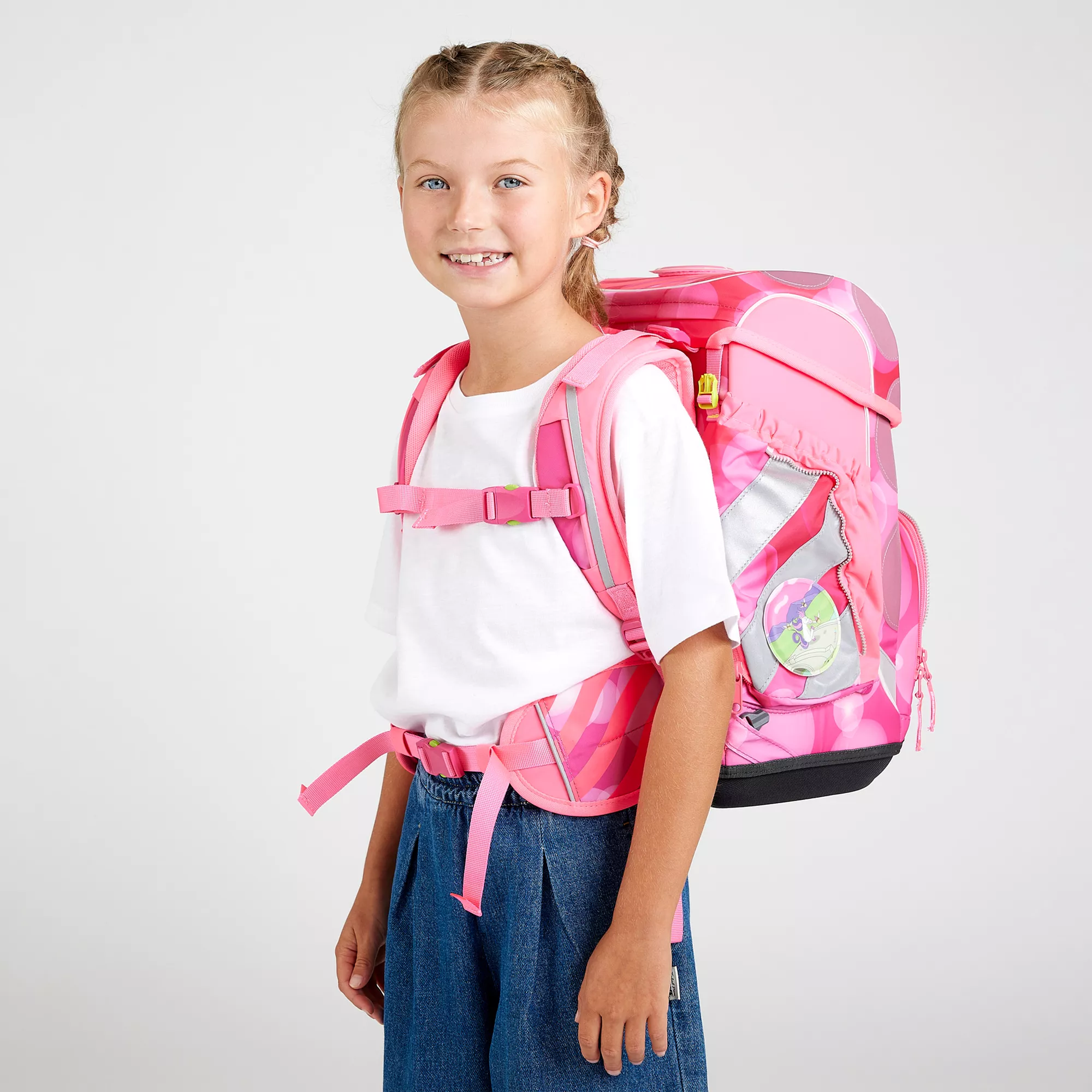 ergobag Schulranzen Set Kuntbärbuntes Einhorn