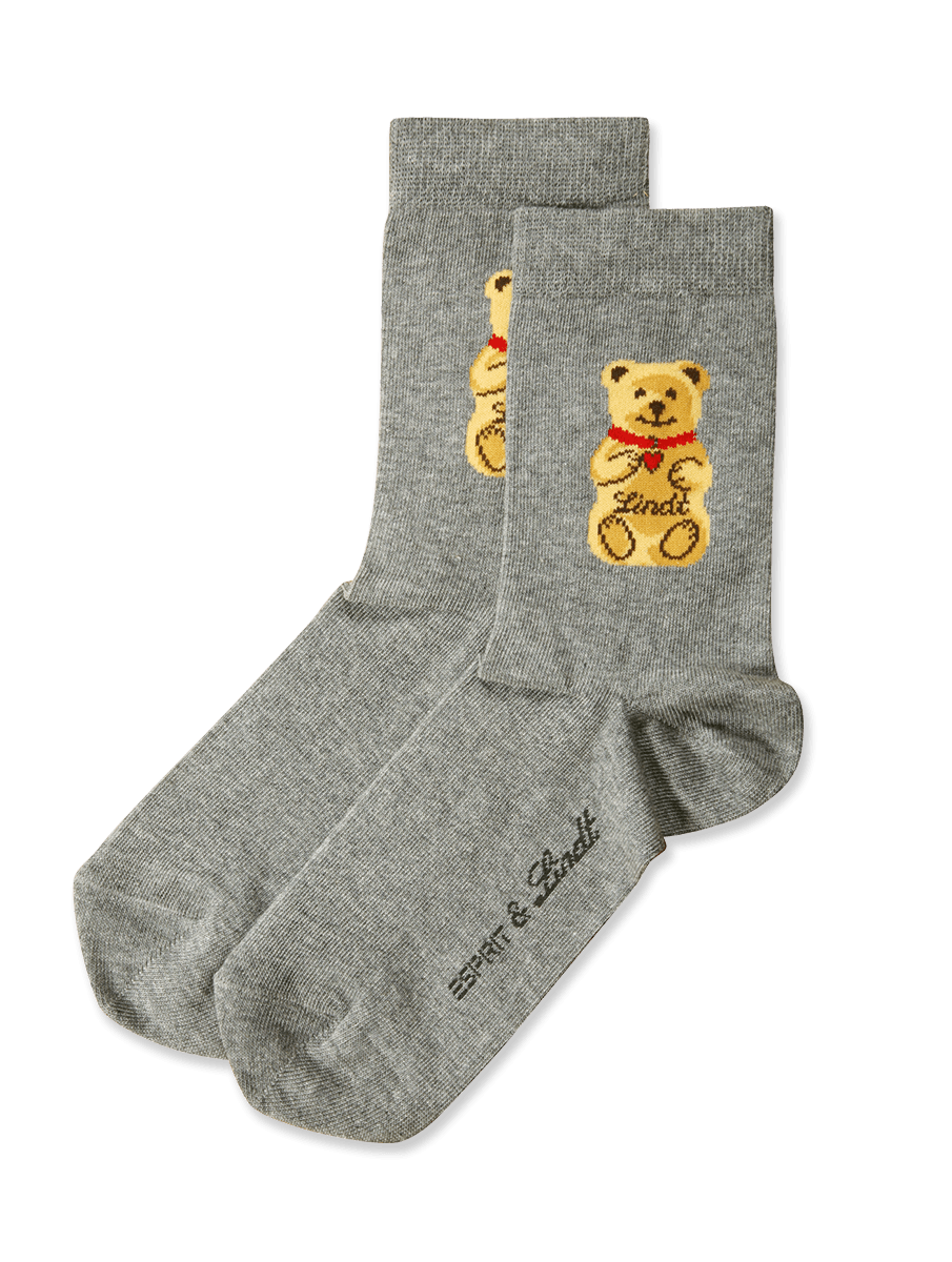 TEDDY-Söckchen grau, Größe 27 - 30