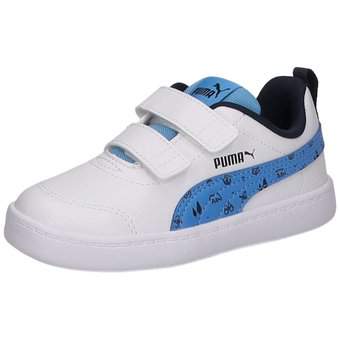 PUMA Courtflex v2 Woods V Inf in weiß