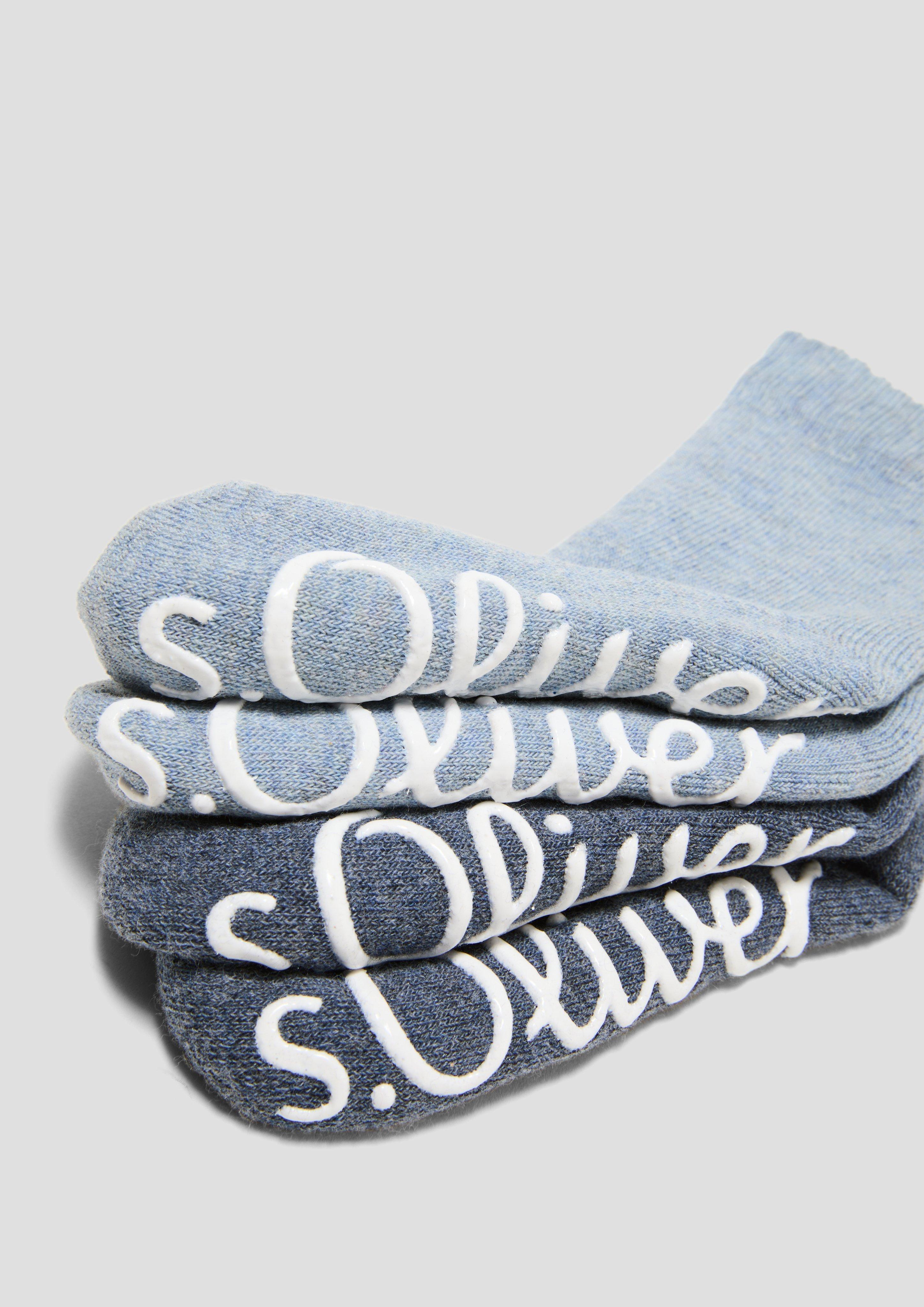 Melierte Socken im Doppelpack  6007812-5700