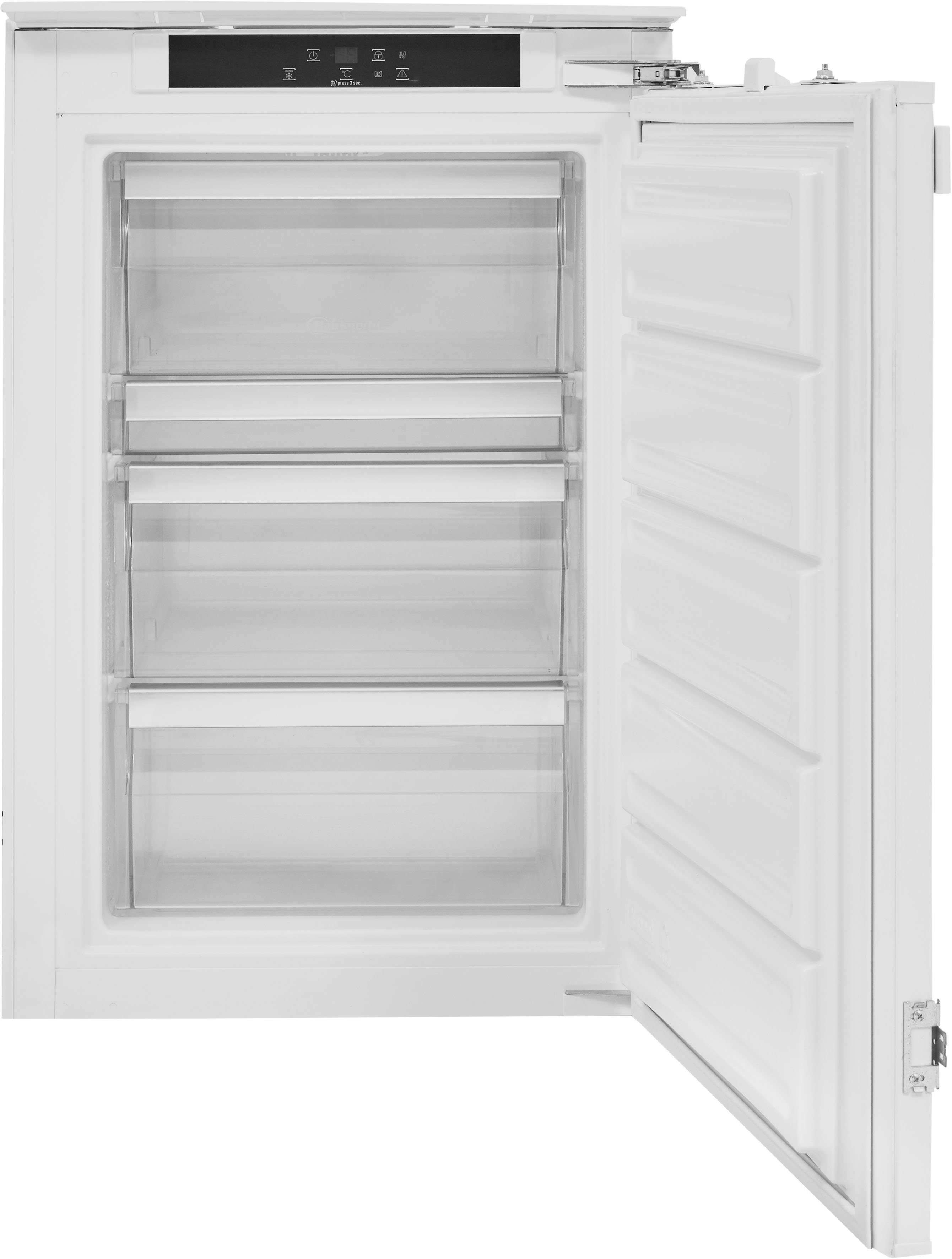BAUKNECHT Einbaugefrierschrank GSI 9F2, 87,3 cm hoch, 55,7 cm breit