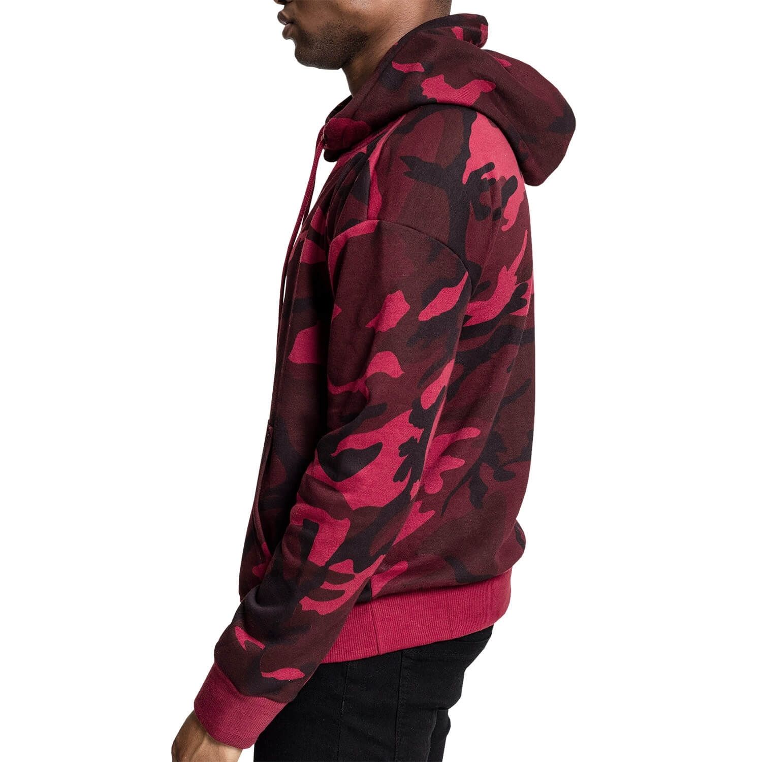 Kapuzenpullover High Neck Camo Hoody