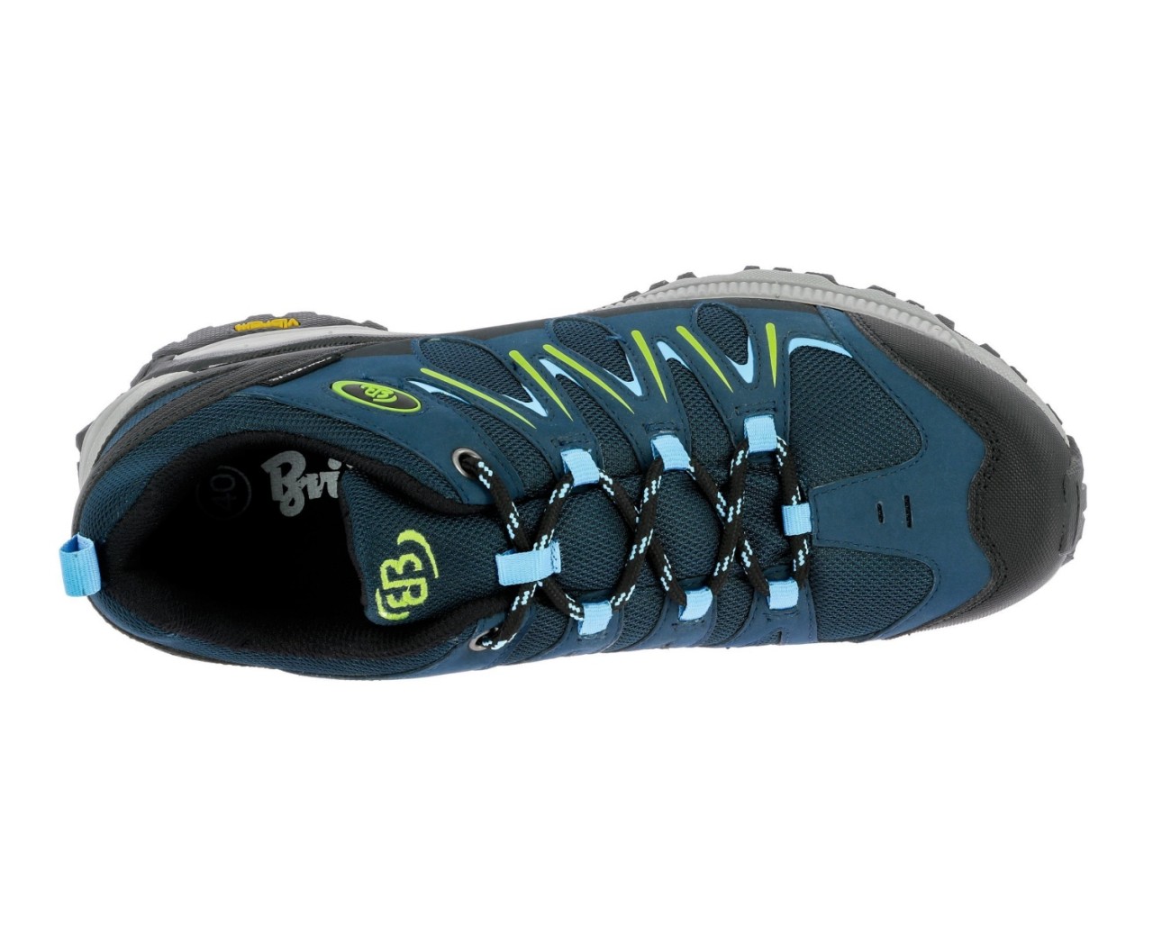 BRÜTTING Trekkingschuhe blau marine/blau/lemon