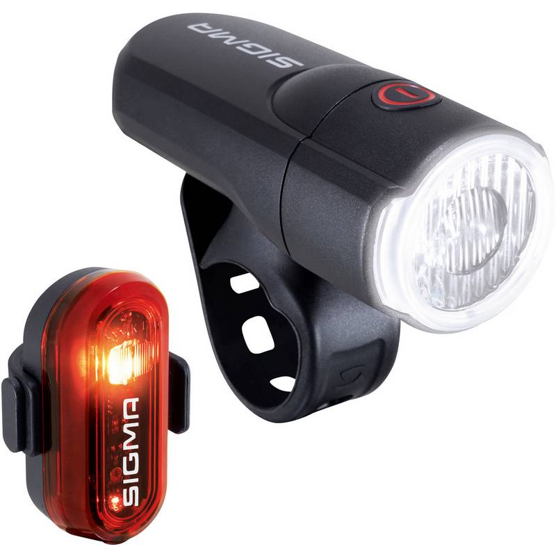 SIGMA Aura 30 Set mit Curve Fahrradbeleuchtung