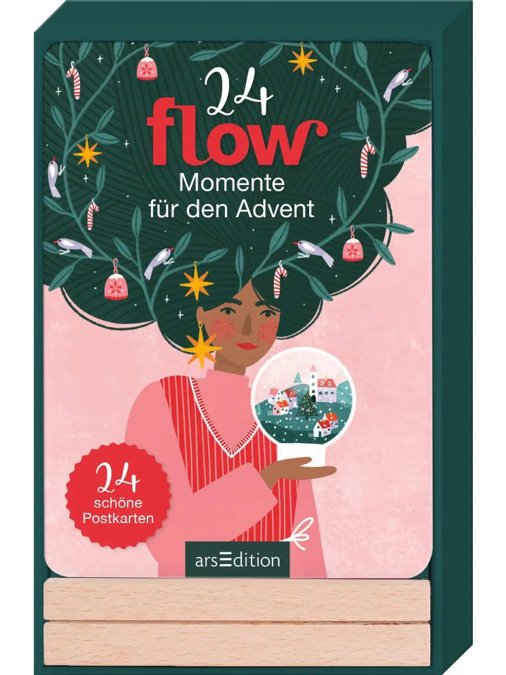 ars edition 24 Flow-Momente für den Advent | 24 schöne Postkarten günstig kaufen onesize
