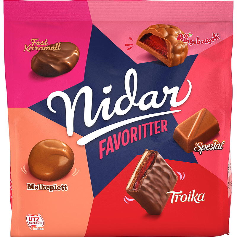 Nidar Nidar favoritter 300 g Troika
