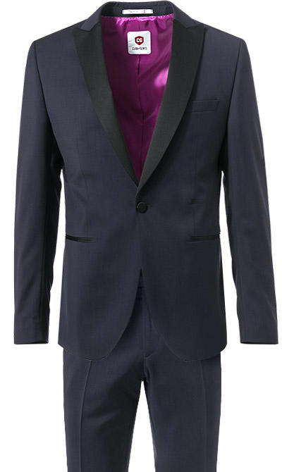 CG, Smoking, Slim Fit, Schurwolle, nachtblau